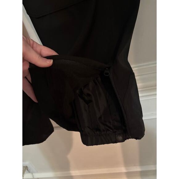 Gerry Snow Pants Mens Large Black Cargo Snowboard Ski Lined Belted Warm - Picture 7 of 8